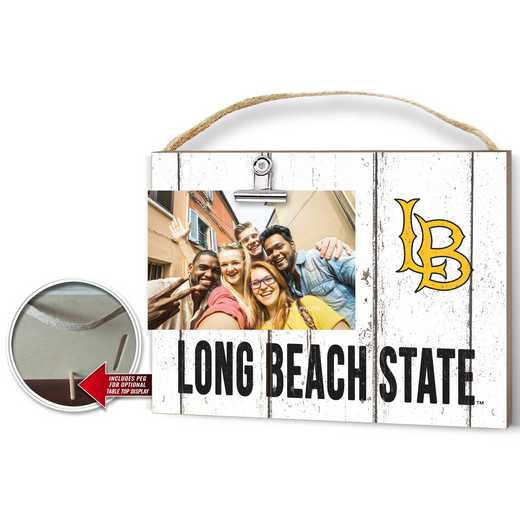 1001100152: Clip It Weathered Logo Photo Frame California State Long Beach 49ers