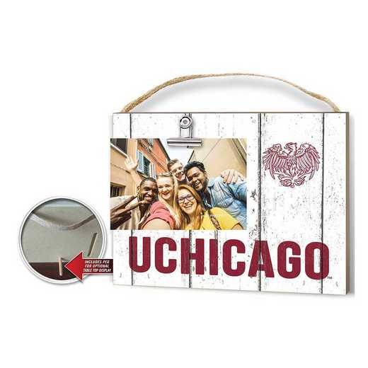 1001100168: Clip It Weathered Logo Photo Frame University of Chicago Maroons