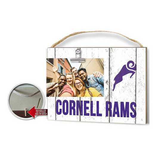 10011002053: Clip It Weathered Logo Photo Frame Cornell College Rams