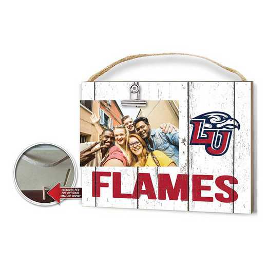1001100295: Clip It Weathered Logo Photo Frame Liberty Flames
