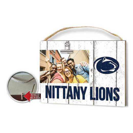 1001100397: Clip It Weathered Logo Photo Frame Penn State Nittany Lions