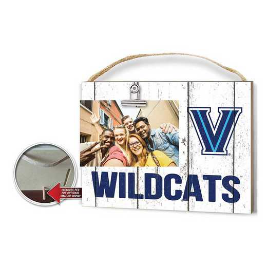 1001100496: Clip It Weathered Logo Photo Frame Villanova Wildcats