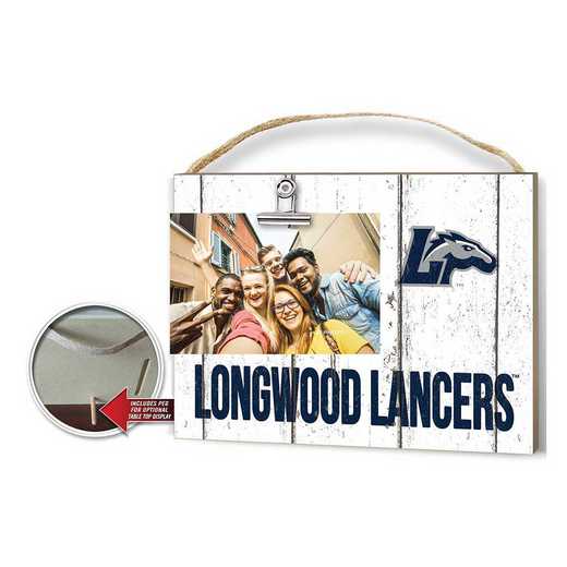 1001100762: Clip It Weathered Logo Photo Frame Longwood Lancers