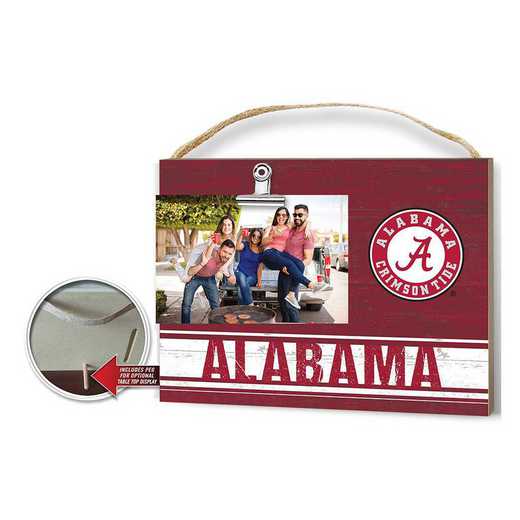 1001103104: Clip It Colored Logo Photo Frame Alabama Crimson Tide
