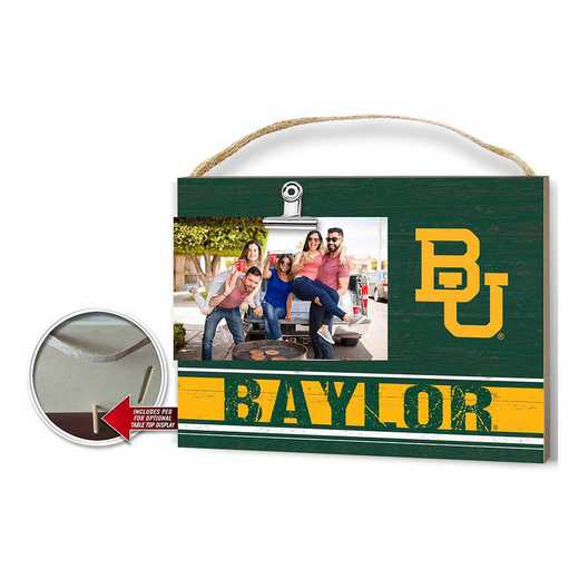 1001103122: Clip It Colored Logo Photo Frame Baylor Bears