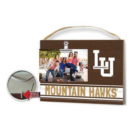 1001103293: Clip It Colored Logo Photo Frame Lehigh Mountain Hawks