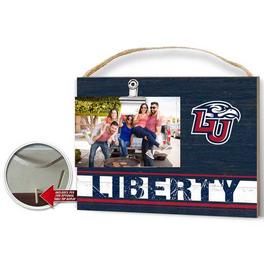 1001103295: Clip It Colored Logo Photo Frame Liberty Flames