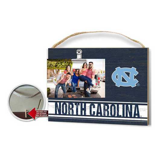1001103365: Clip It Colored Logo Photo Frame North Carolina  Tar Heels