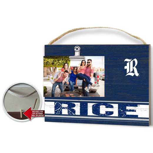 1001103412: Clip It Colored Logo Photo Frame Rice Owls