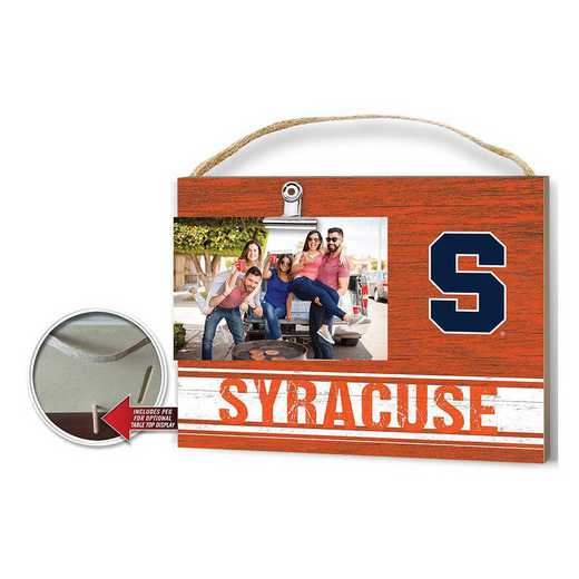 1001103464: Clip It Colored Logo Photo Frame Syracuse Orange