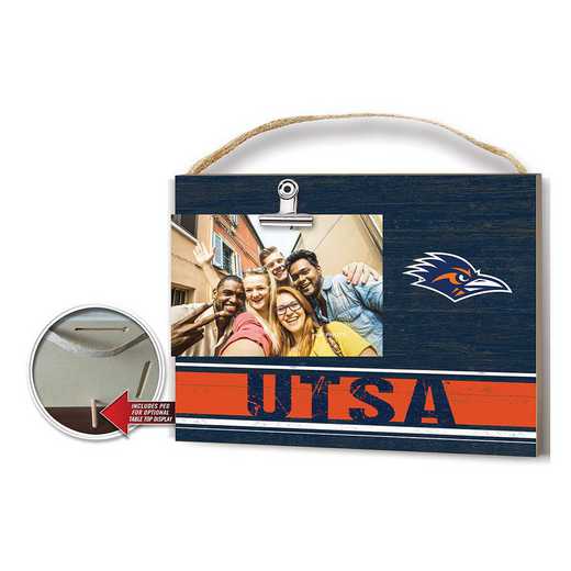 1001103472: Clip It Colored Logo Photo Frame Texas at San Antonio Roadrunners