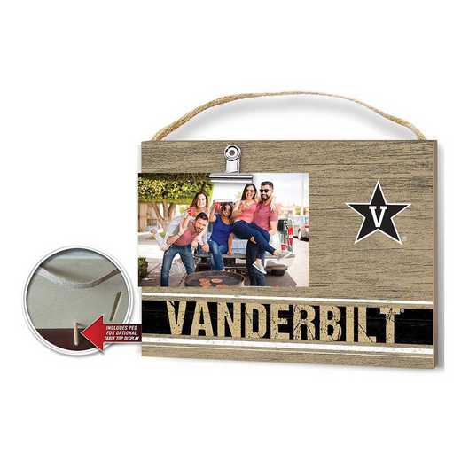 1001103493: Clip It Colored Logo Photo Frame Vanderbilt Commodores