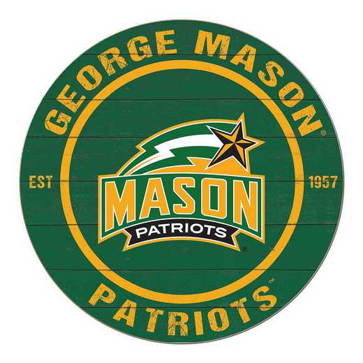 1032104234: 20x20 Colored Circle George Mason Patriots