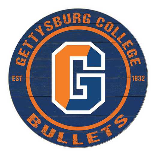 1032104240: 20x20 Colored Circle Gettysburg College Bullets