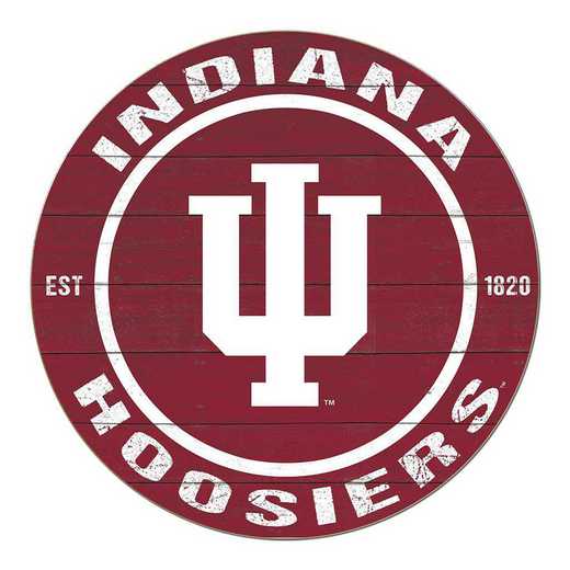 1032104269: 20x20 Colored Circle Indiana Hoosiers