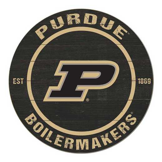 1032104406: 20x20 Colored Circle Purdue Boilermakers