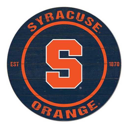 1032104464: 20x20 Colored Circle Syracuse Orange