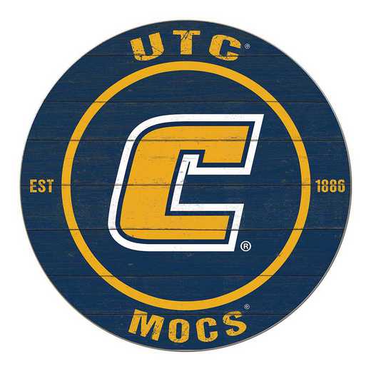 1032104678: 20x20 Colored Circle Tennessee Chattanooga Mocs
