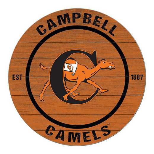 1032104765: 20x20 Colored Circle Campbell University Fighting Camels