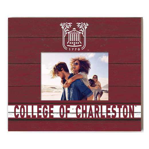 1033104167: Spirit Color Scholastic Frame Charleston College Cougars