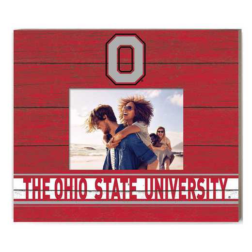 1033104387: Spirit Color Scholastic Frame Ohio State Buckeyes