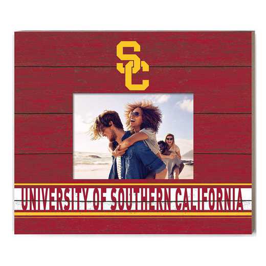 1033104443: Spirit Color Scholastic Frame Southern California Trojans
