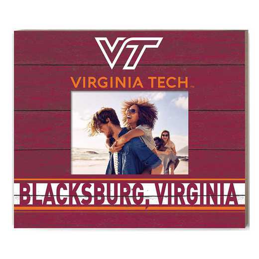 1033104501: Spirit Color Scholastic Frame Virginia Tech Hokies