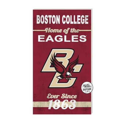 1041102131: 11x20 Indoor Outdoor Sign Home of the Boston College Eagles