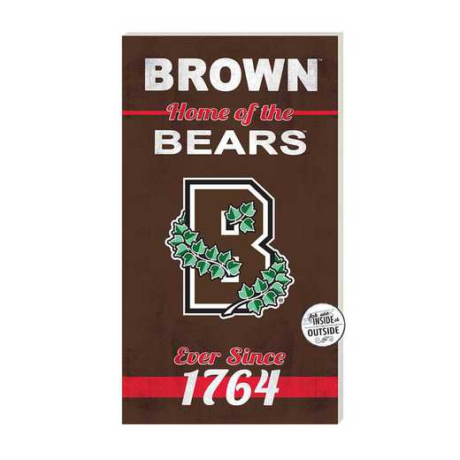 1041102142: 11x20 Indoor Outdoor Sign Home of the Brown Bears