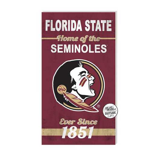 1041102227: 11x20 Indoor Outdoor Sign Home of the Florida State Seminoles