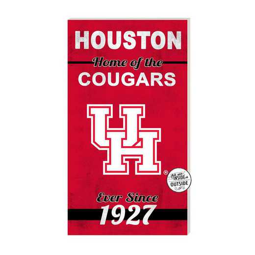 1041102258: 11x20 Indoor Outdoor Sign Home of the Houston Cougars
