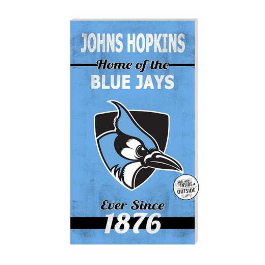 1041102277: 11x20 Indoor Outdoor Sign Home of the Johns Hopkins Blue Jays