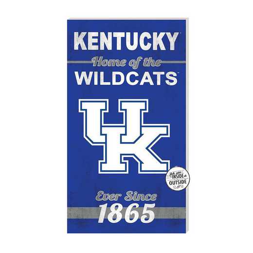 1041102285: 11x20 Indoor Outdoor Sign Home of the Kentucky Wildcats