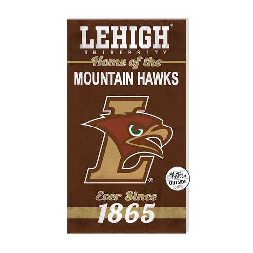 1041102293: 11x20 Indoor Outdoor Sign Home of the Lehigh Mountain Hawks