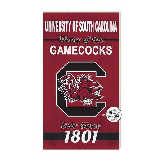 1041102437: 11x20 Indoor Outdoor Sign Home of the South Carolina Gamecocks
