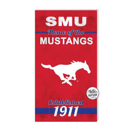 1041102447: 11x20 Indoor Outdoor Sign Home of the Southern Methodist Mustangs