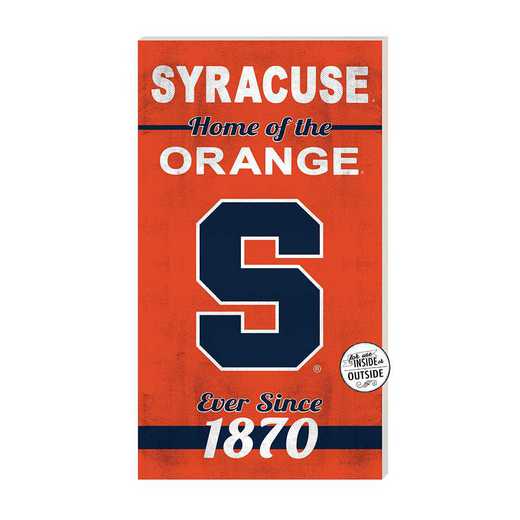 1041102464: 11x20 Indoor Outdoor Sign Home of the Syracuse Orange
