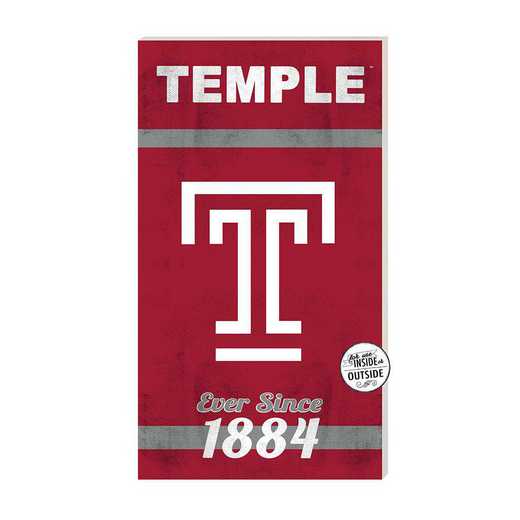 1041102466: 11x20 Indoor Outdoor Sign Home of the Temple Owls