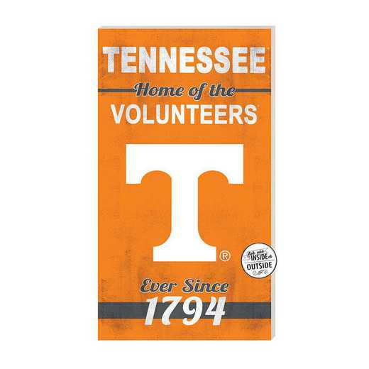 1041102468: 11x20 Indoor Outdoor Sign Home of the Tennessee Volunteers