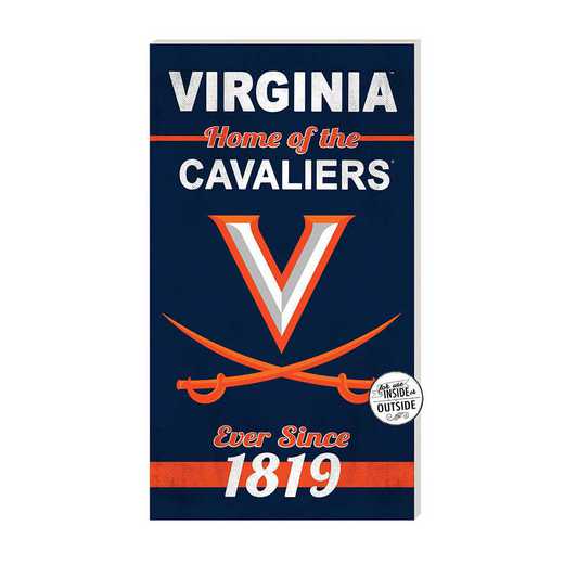 1041102498: 11x20 Indoor Outdoor Sign Home of the Virginia Cavaliers