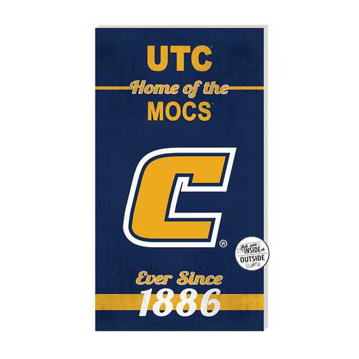 1041102678: 11x20 Indoor Outdoor Sign Home of the Tennessee Chattanooga Mocs