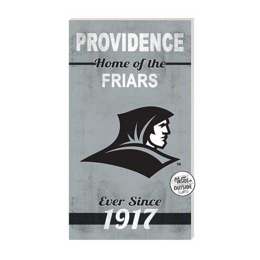 1041102760: 11x20 Indoor Outdoor Sign Home of the Providence Friars
