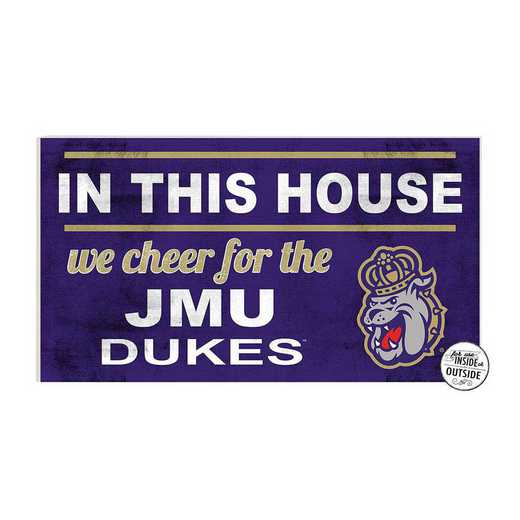 1041103276: 20x11 Indoor Outdoor Sign In This House James Madison Dukes