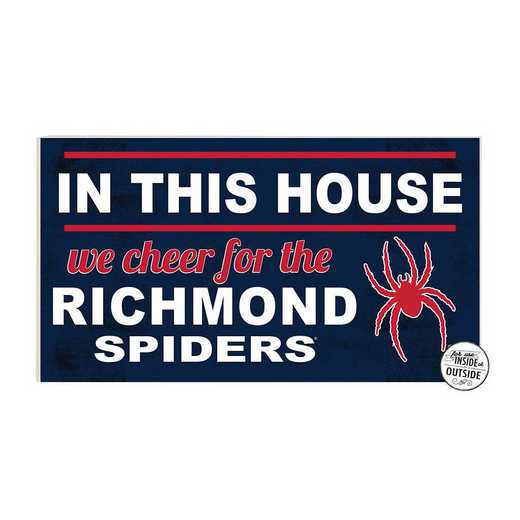 1041103413: 20x11 Indoor Outdoor Sign In This House Richmond Spiders