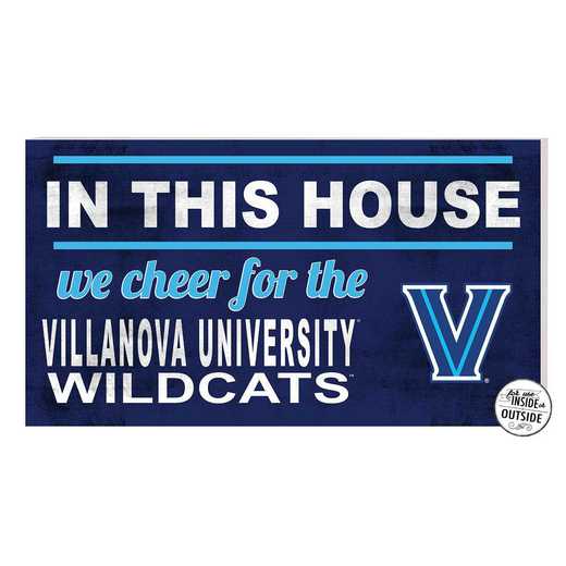 1041103496: 20x11 Indoor Outdoor Sign In This House Villanova Wildcats