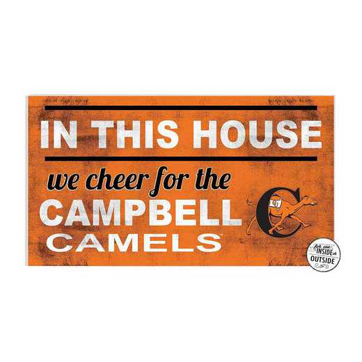 1041103765: 20x11 Indoor Outdoor Sign In This House Campbell Fighting Camels