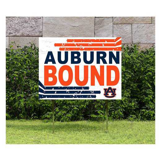 1048127114: 18x24 Lawn Sign Retro School Bound Auburn