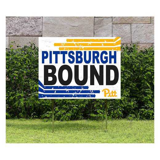 1048127401: 18x24 Lawn Sign Retro School Bound Pittsburgh