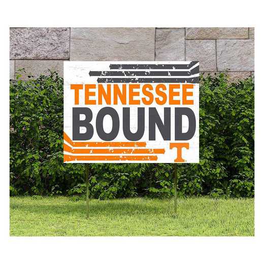 1048127468: 18x24 Lawn Sign Retro School Bound Tennessee Volunteers