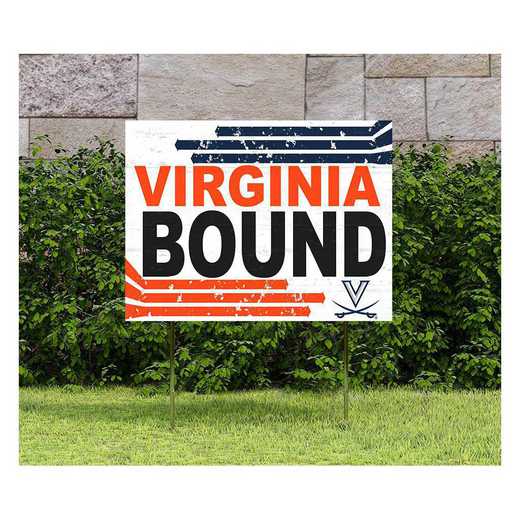 1048127498: 18x24 Lawn Sign Retro School Bound Virginia Cavaliers